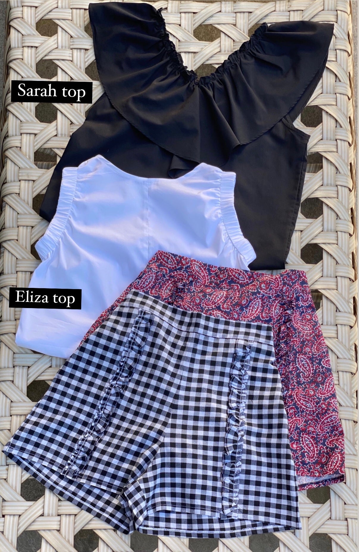 Samantha Ruffle Shorts