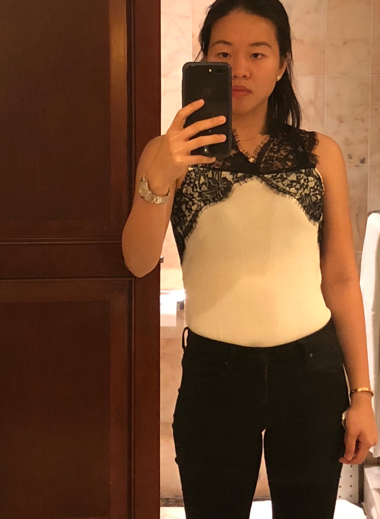 Tanya Lace Tank