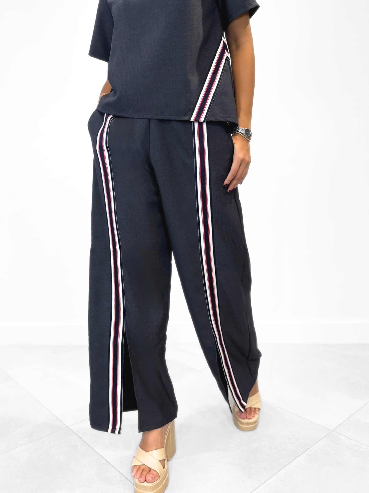Charlie (Plus Size) Stripes Co-ords