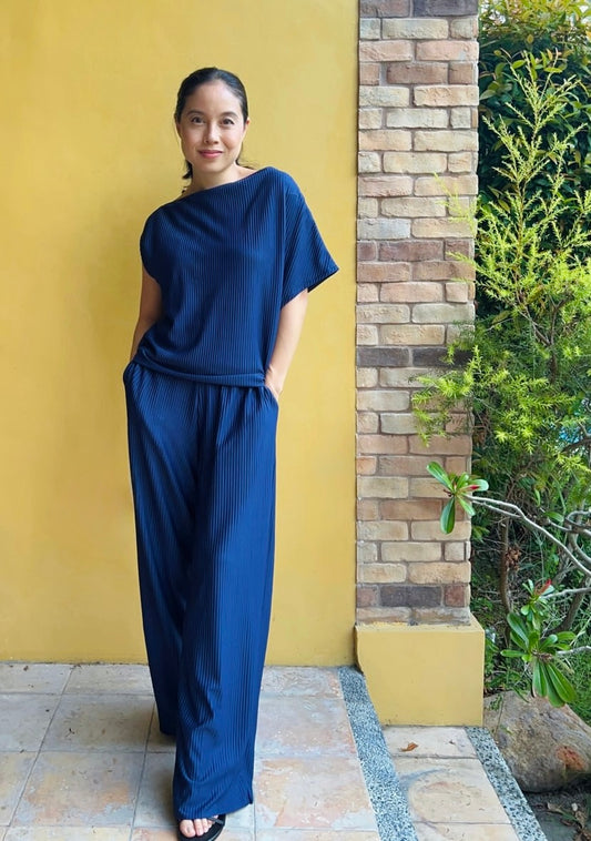 Juni (Plus Size) Pleated Co-ords