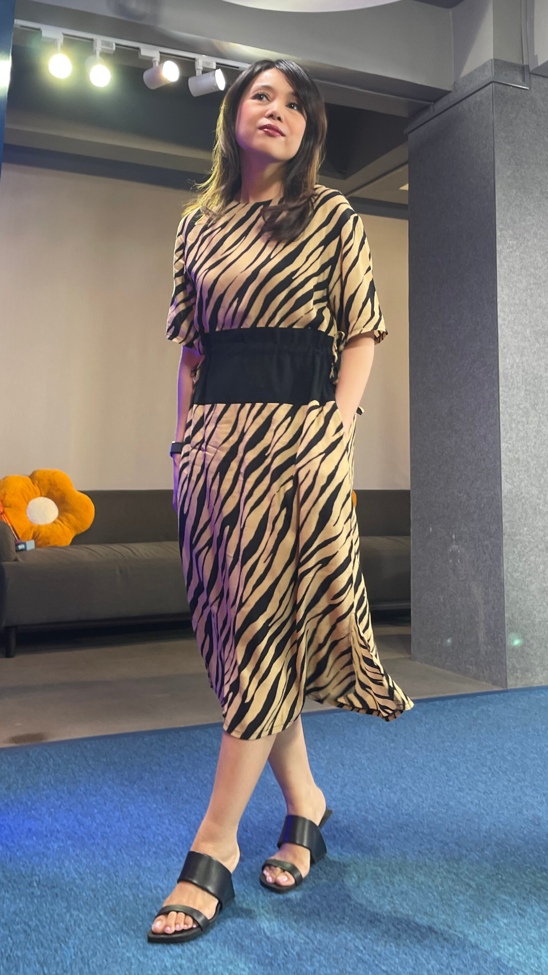 Khloe Elasticized Waistband Dress