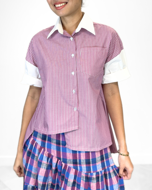 Dani (Plus Size) Polo Top
