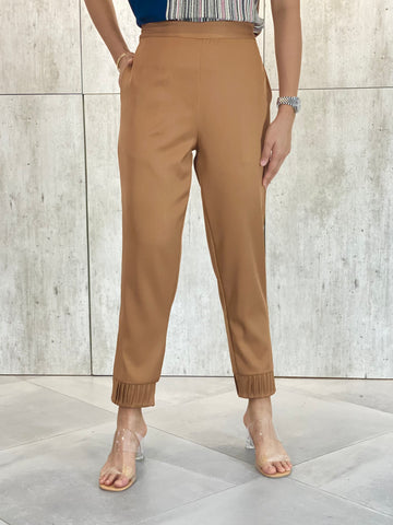 Natalie (Plus Size) Pleated Pants