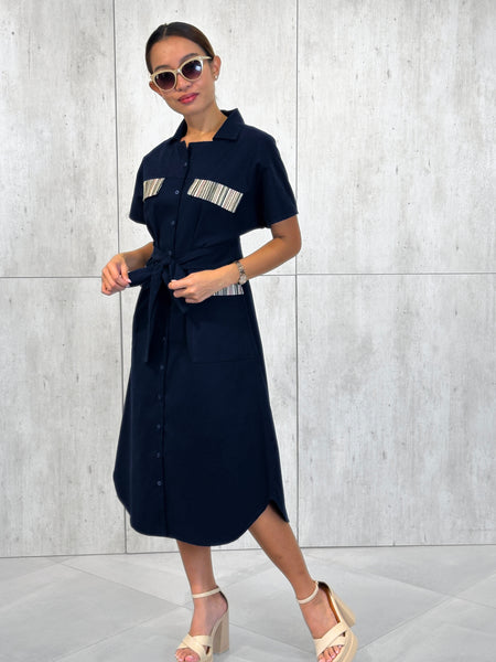 Althea Ethnic Shirt Dress