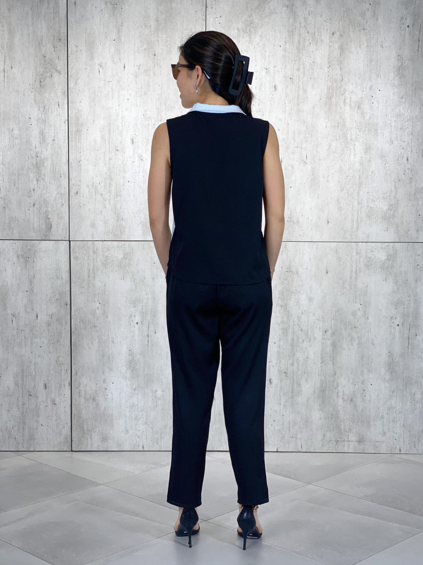 Lima Uneven Hemline Pants