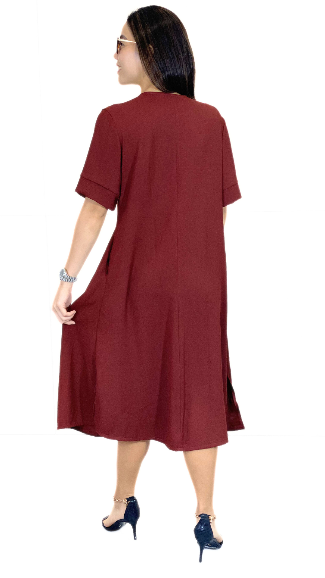 Kristie (Plus Size) Zipper Dress
