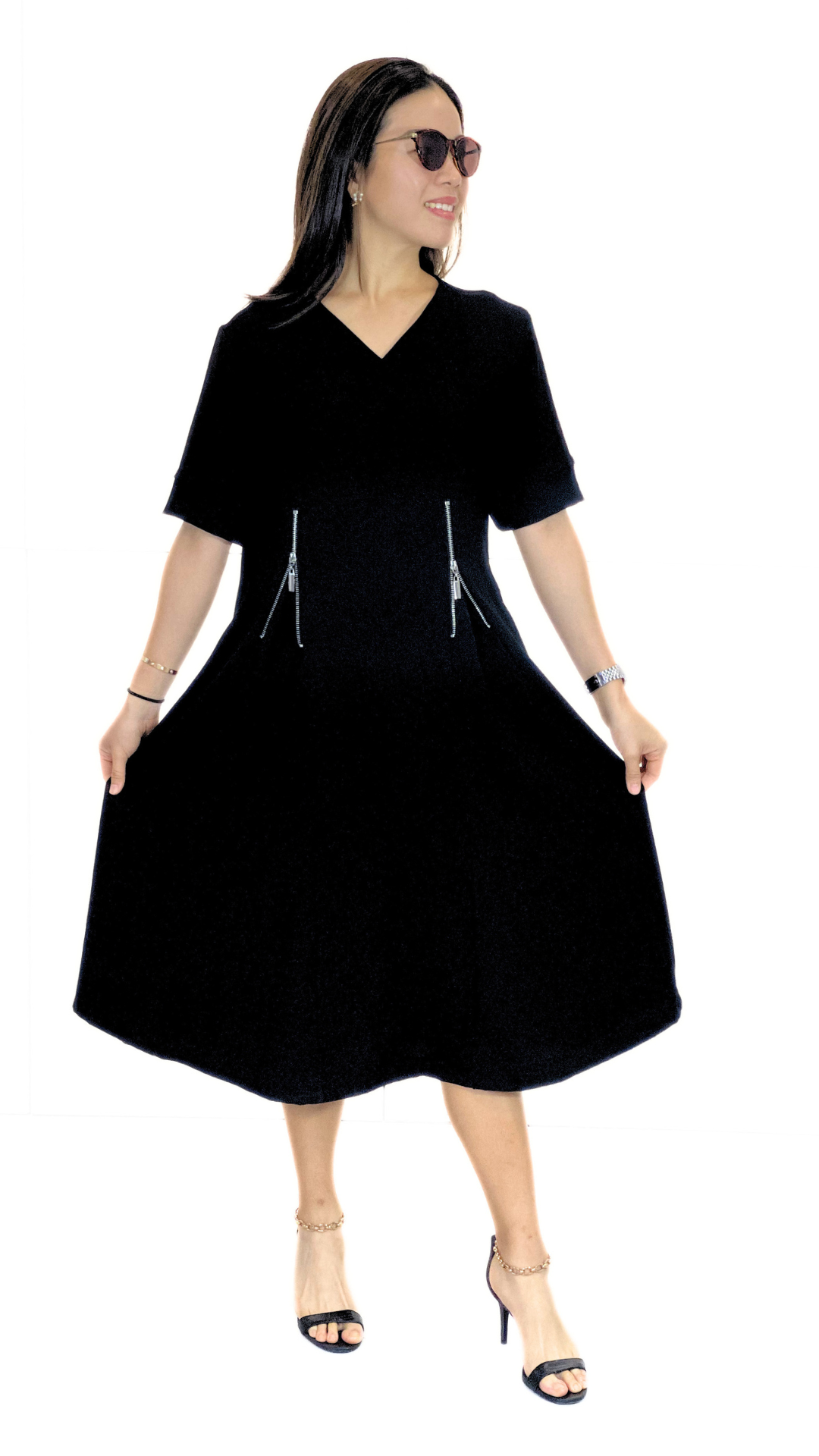 Kristie Zipper Dress