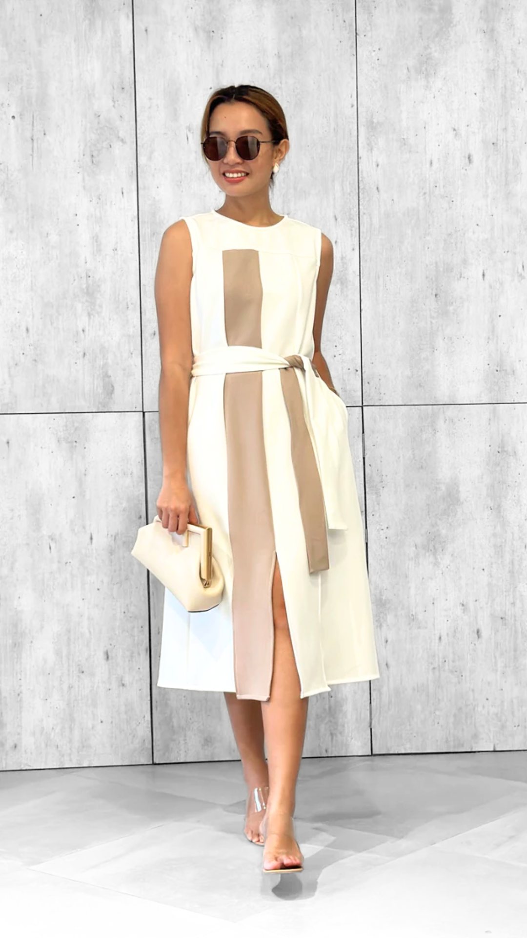 Mitch Panel Sleeveless Dress