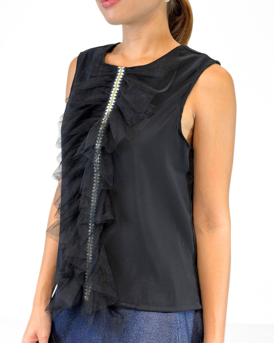 Aurora Ethnic Sleeveless Top