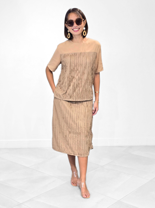 Alodia (Plus Size) Sleeve Co-ords