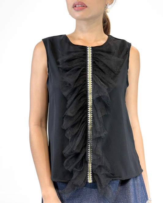 Aurora Ethnic Sleeveless Top