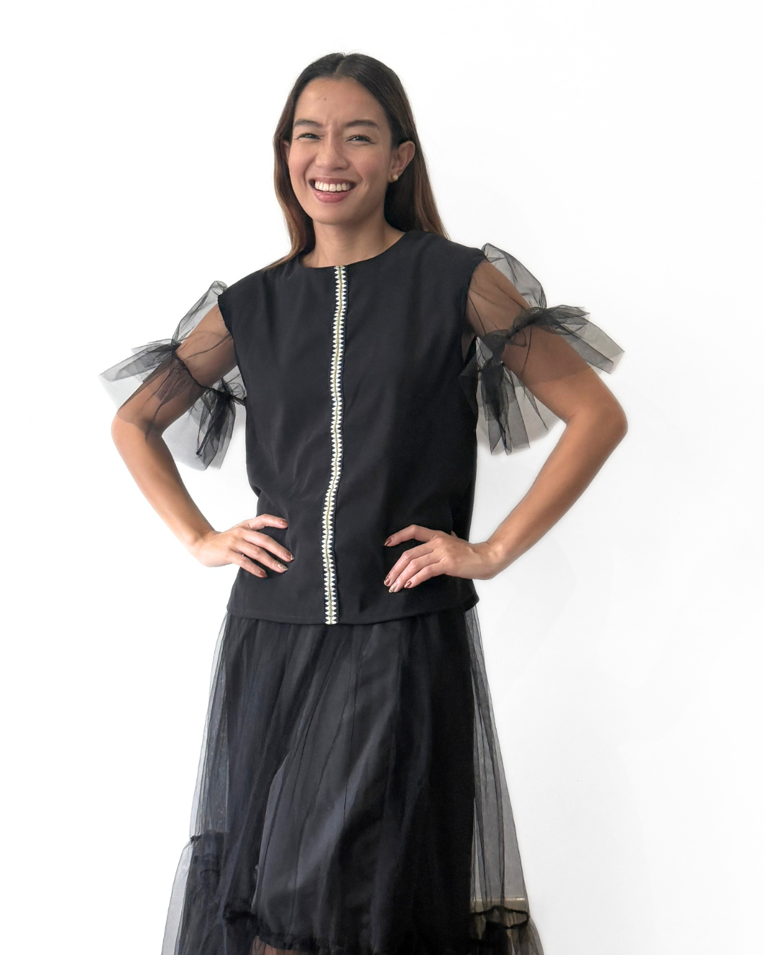 Aurora Ethnic Sleeve Top