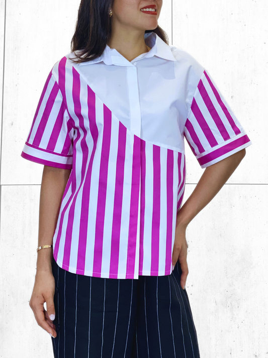 Loren (Plus Size) Polo Top