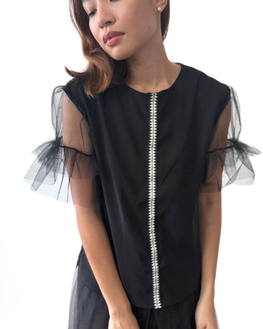 Aurora Ethnic Sleeve Top