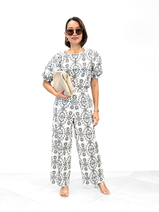 Bella Elasticized Sleeve Co-ords