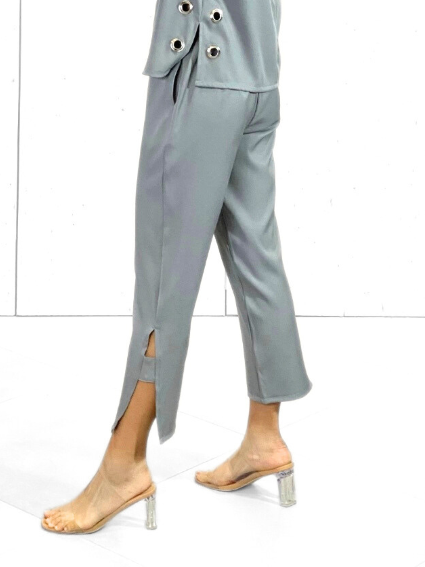 Gwen Inverted V-hem Pants