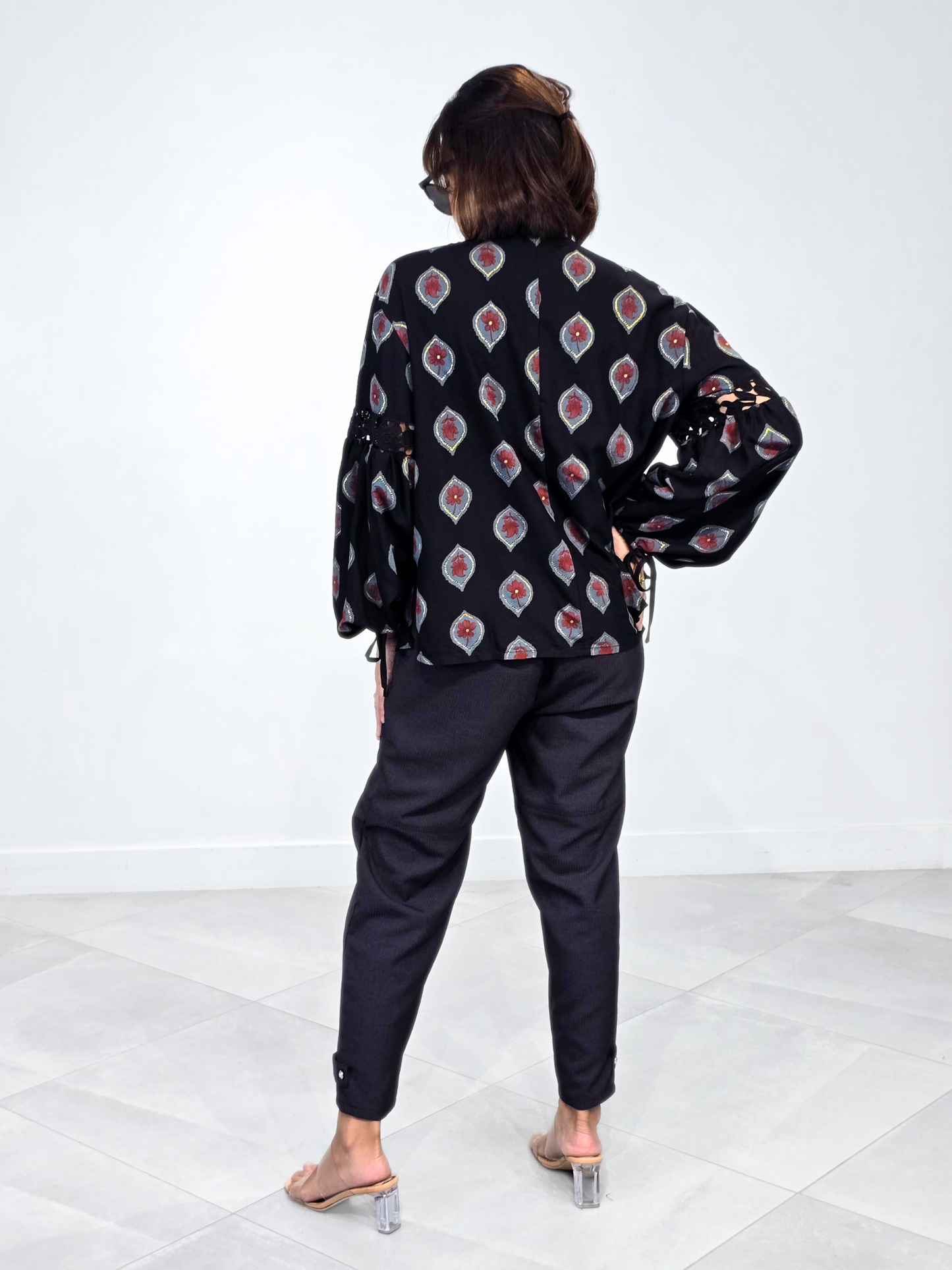 Palmer (Plus Size) Appliqué Top