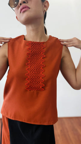 Amalfi Appliqué Top