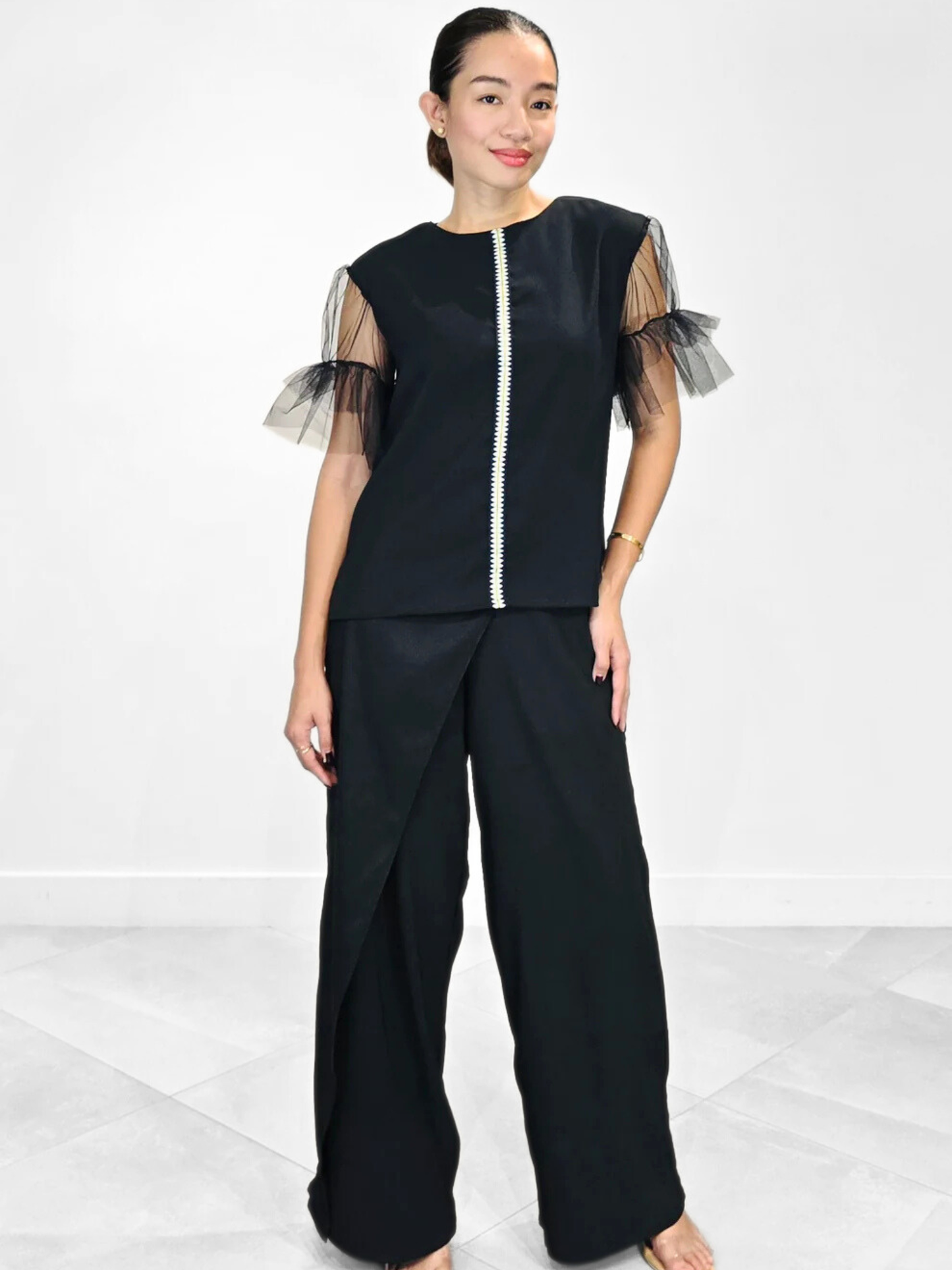 Aurora Ethnic Sleeve Top