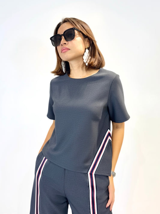 Charlie (Plus Size) Stripes Top