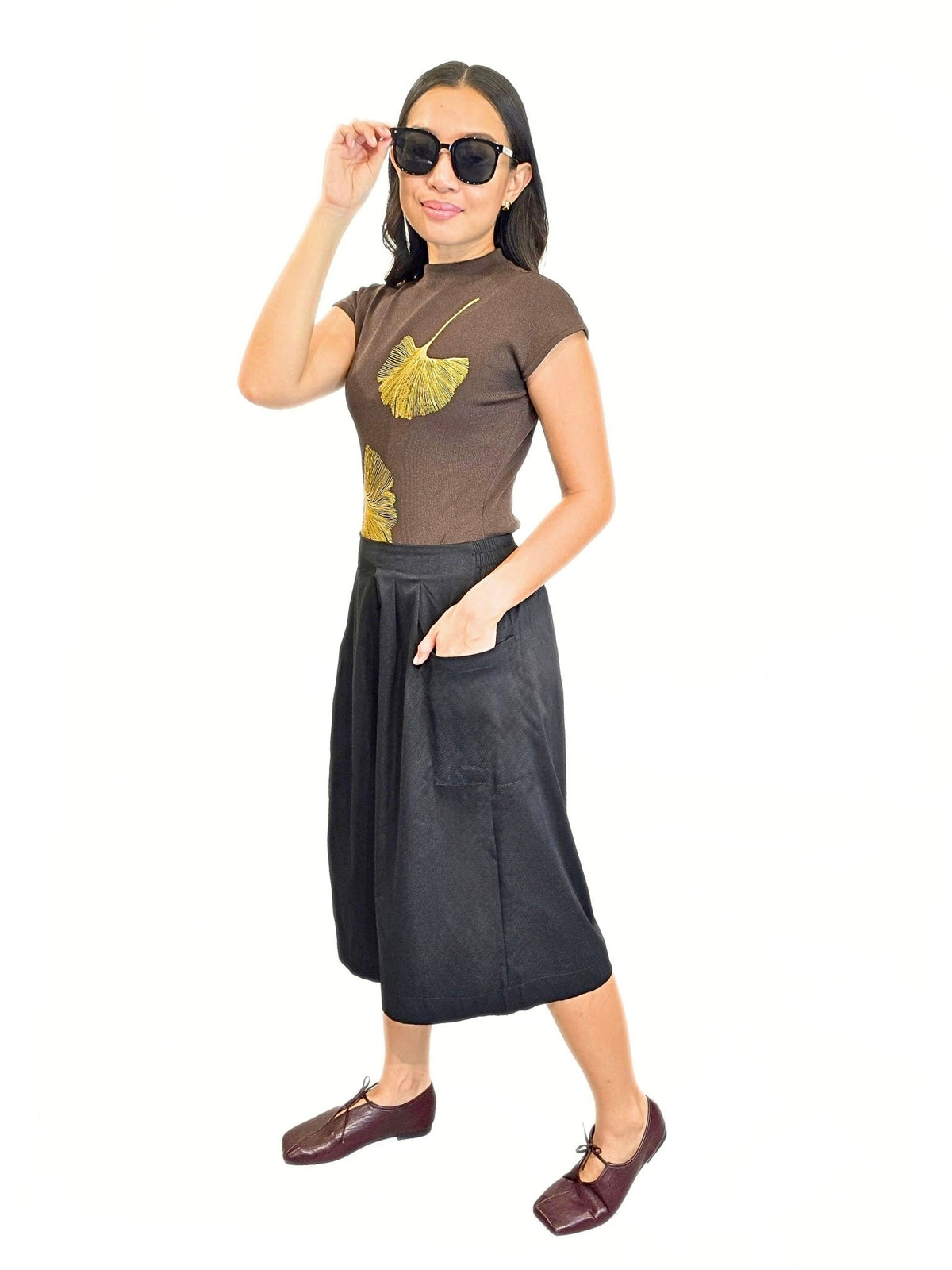 Charo Mid-length Pocket Shorts
