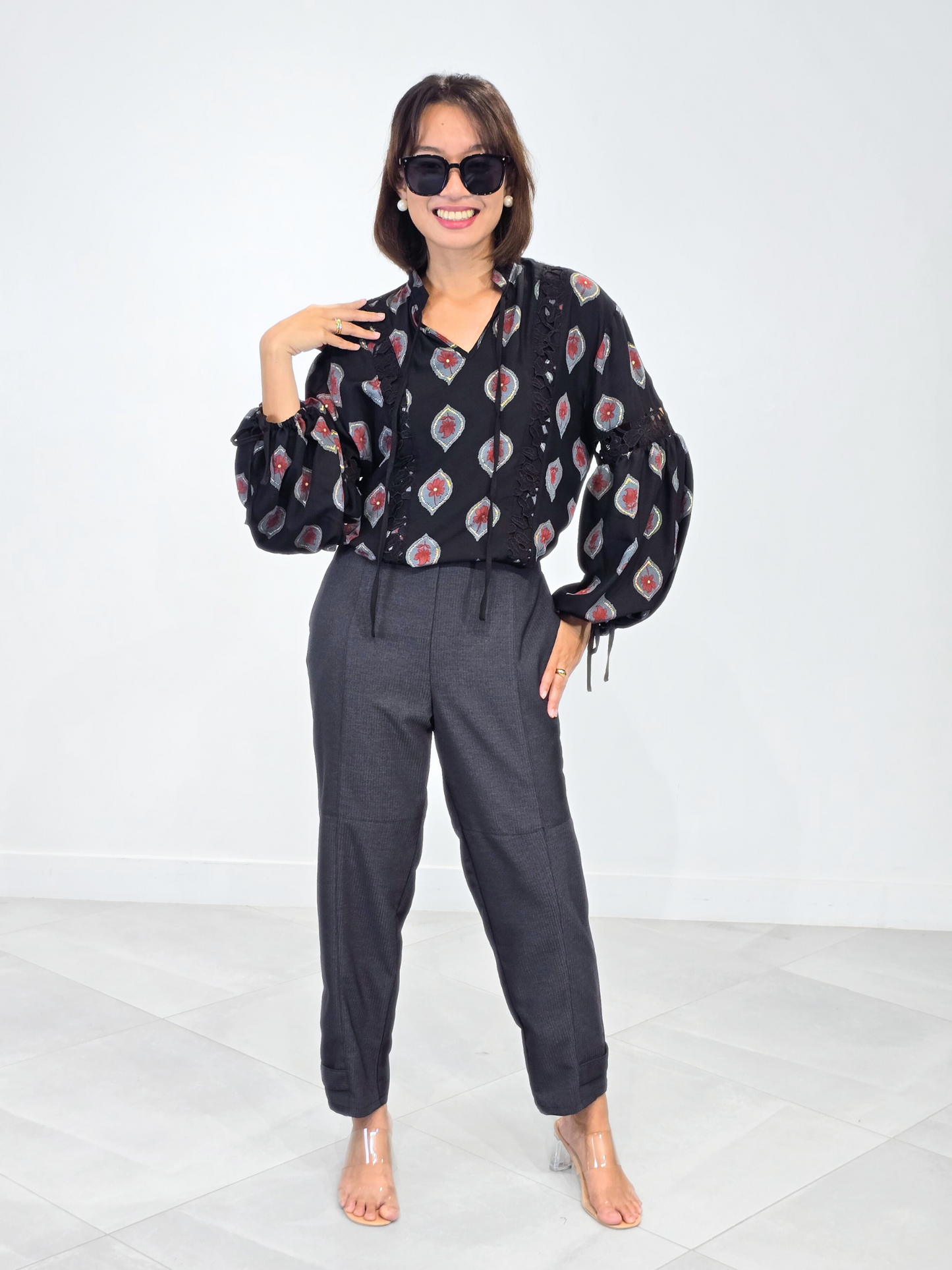 Palmer (Plus Size) Appliqué Top
