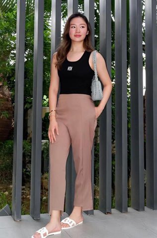 Lima Uneven Hemline Pants