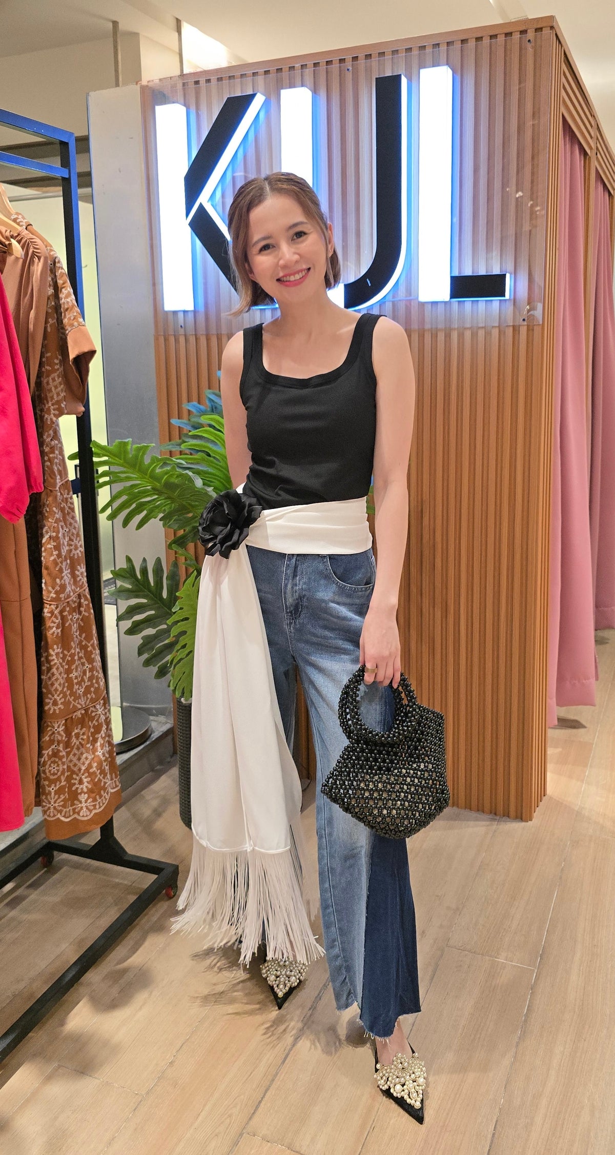 Multi-way Tassel Scarf