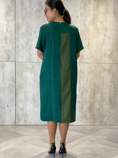 Mitch (Plus Size) Sleeve Dress (Sash Included)