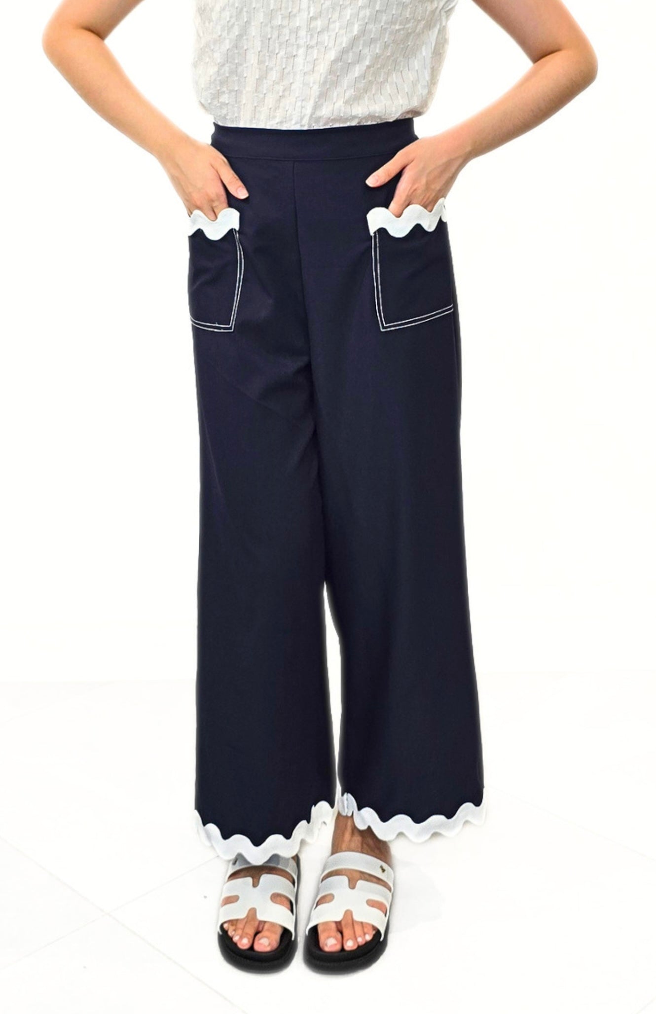 Flavia Rick Rack Pants
