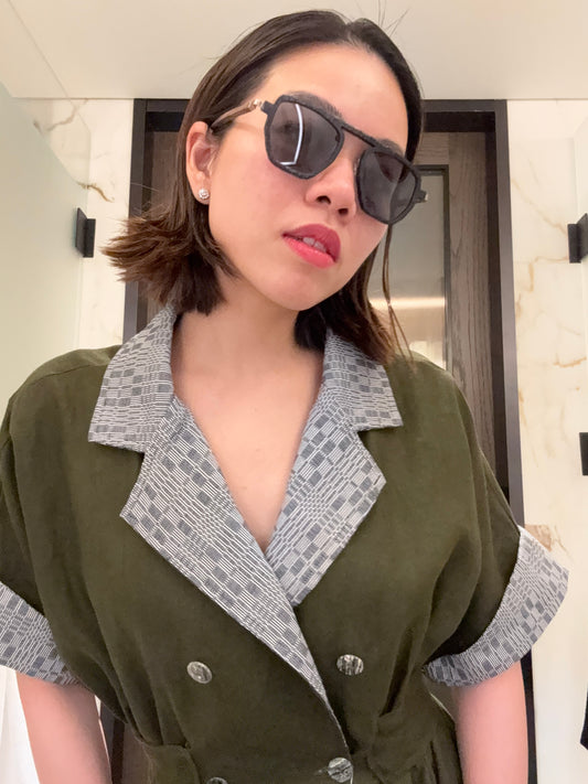 Lana Multi-wear Ethnic Trench Dress