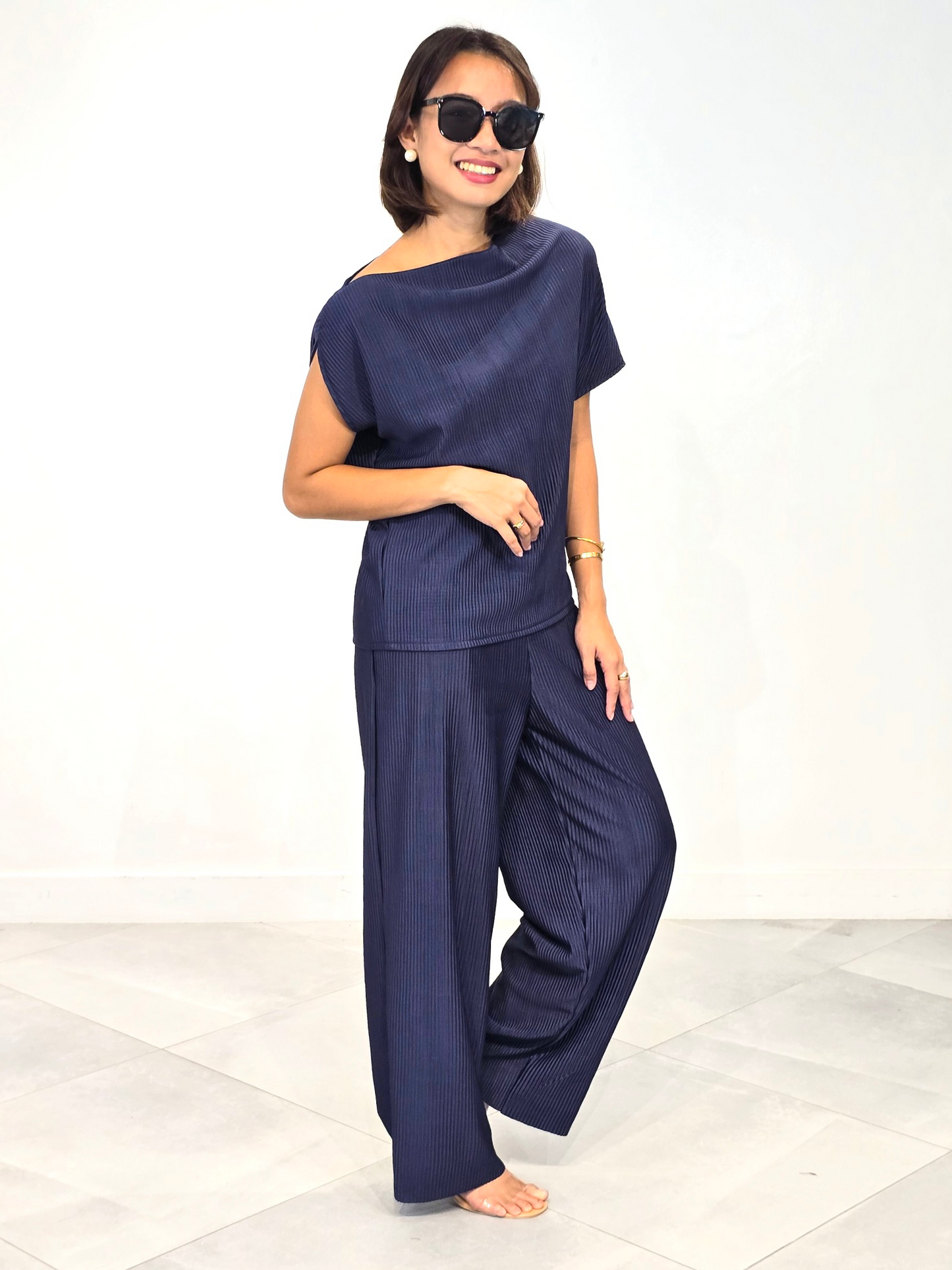 Juni (Plus Size) Pleated Pants