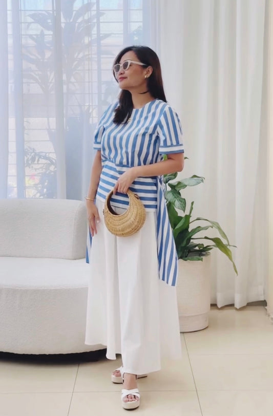 Vanessa Side Drape Top