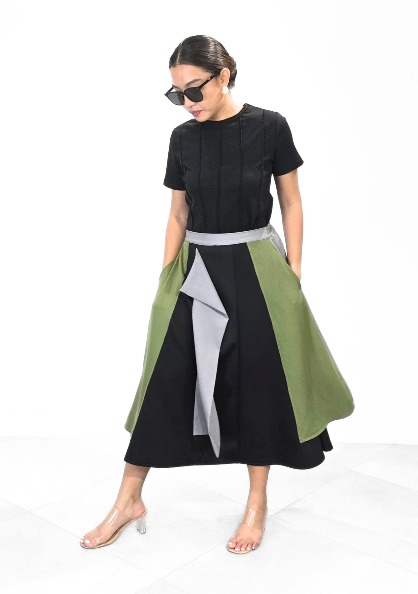 Eiko (Plus Size) Avant-Garde Skirt