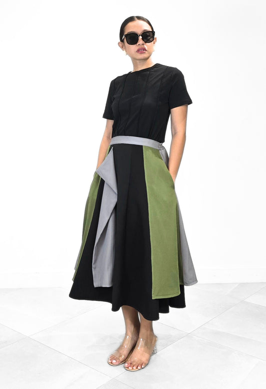 Eiko (Plus Size) Avant-Garde Skirt