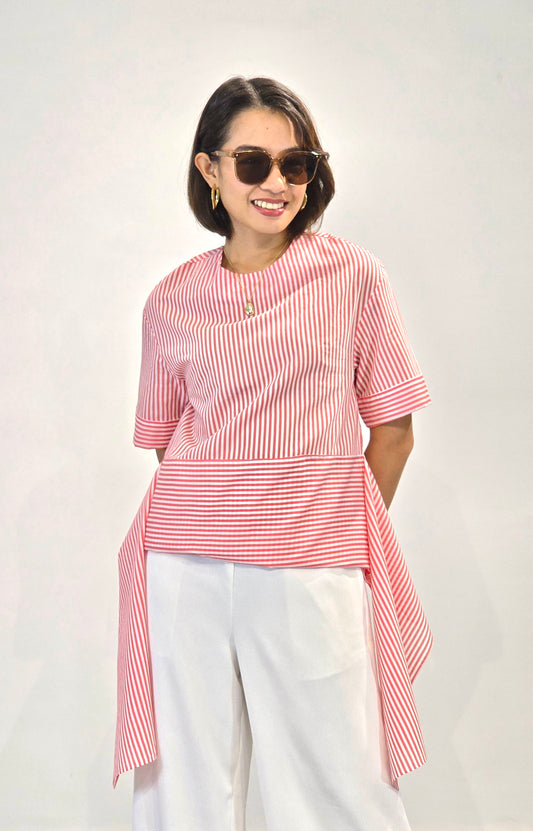 Vanessa Side Drape Top