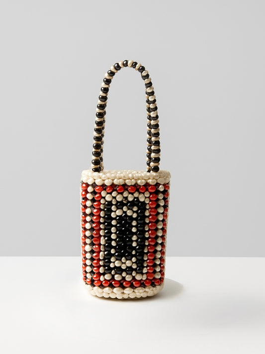 Daisy Beaded Bag