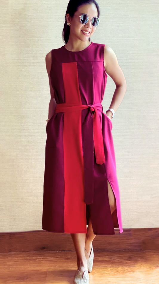 Mitch Panel Sleeveless Dress