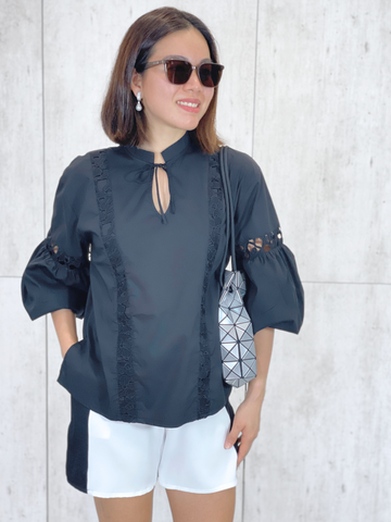 Palmer (Plus Size) Appliqué Top