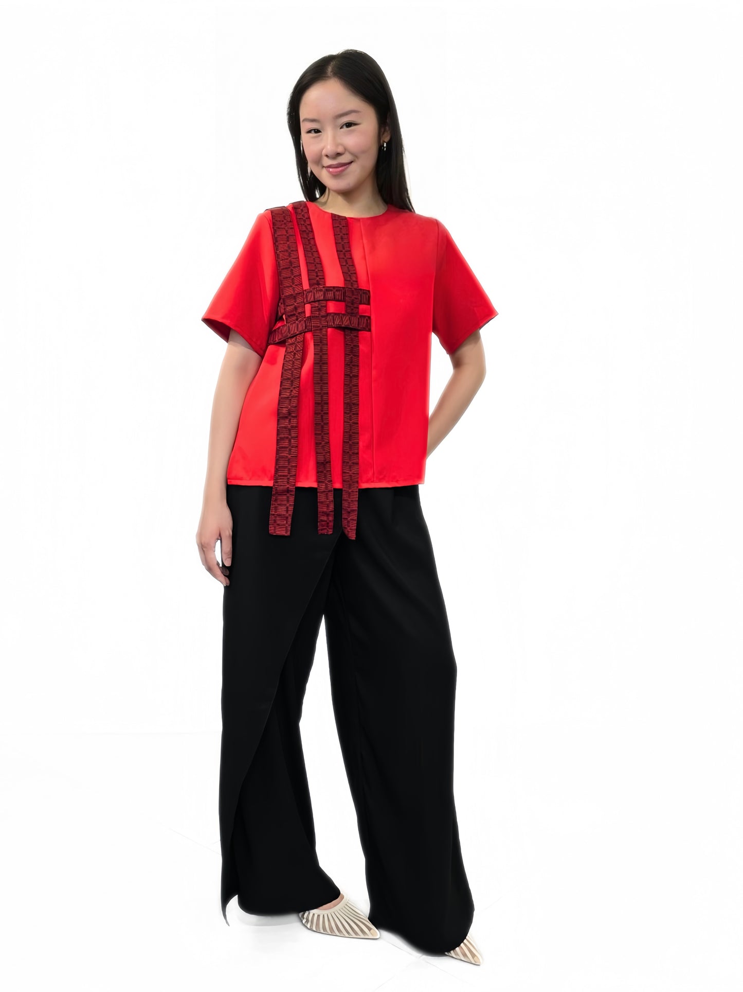 Augusta Ethnic Strip Top