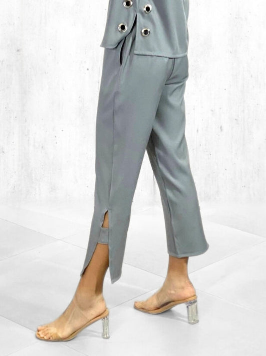 Gwen (Plus Size) Inverted V-hem Pants