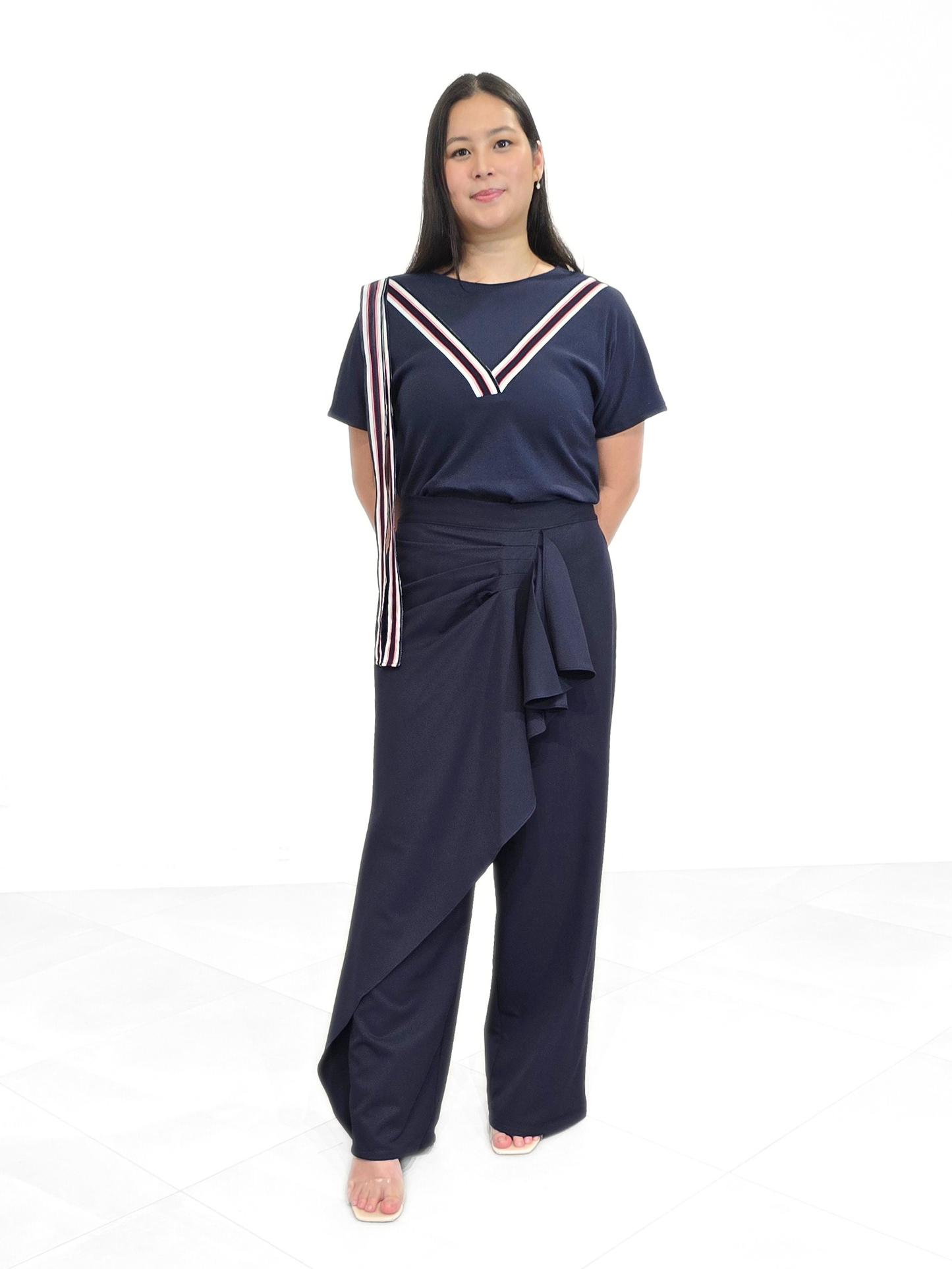 Natalia Varsity Stripes Top