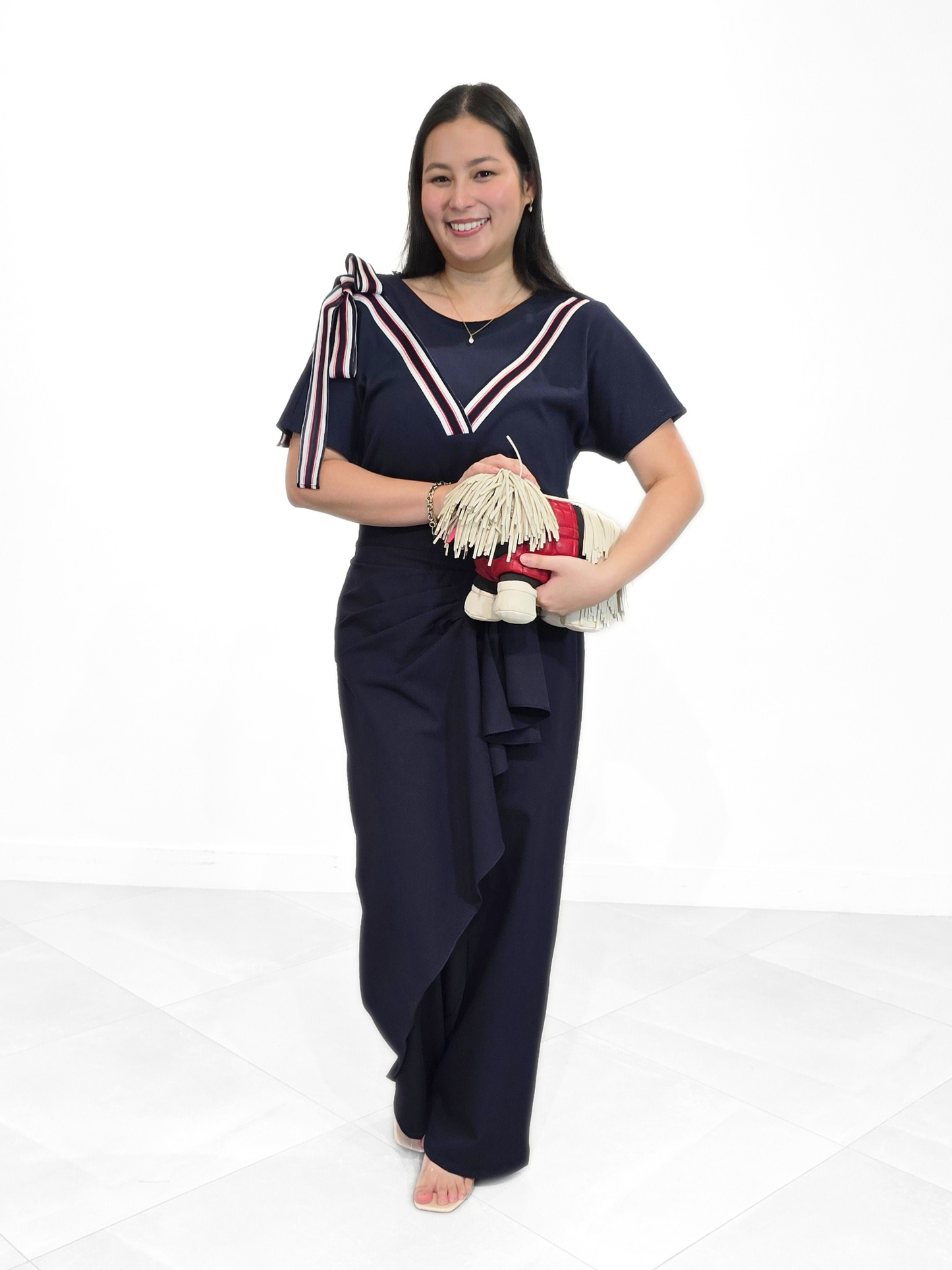 Natalia Varsity Stripes Top