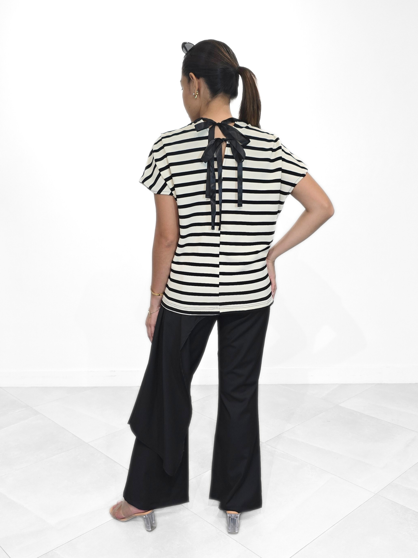 Maritime Reversible Ribbon Top