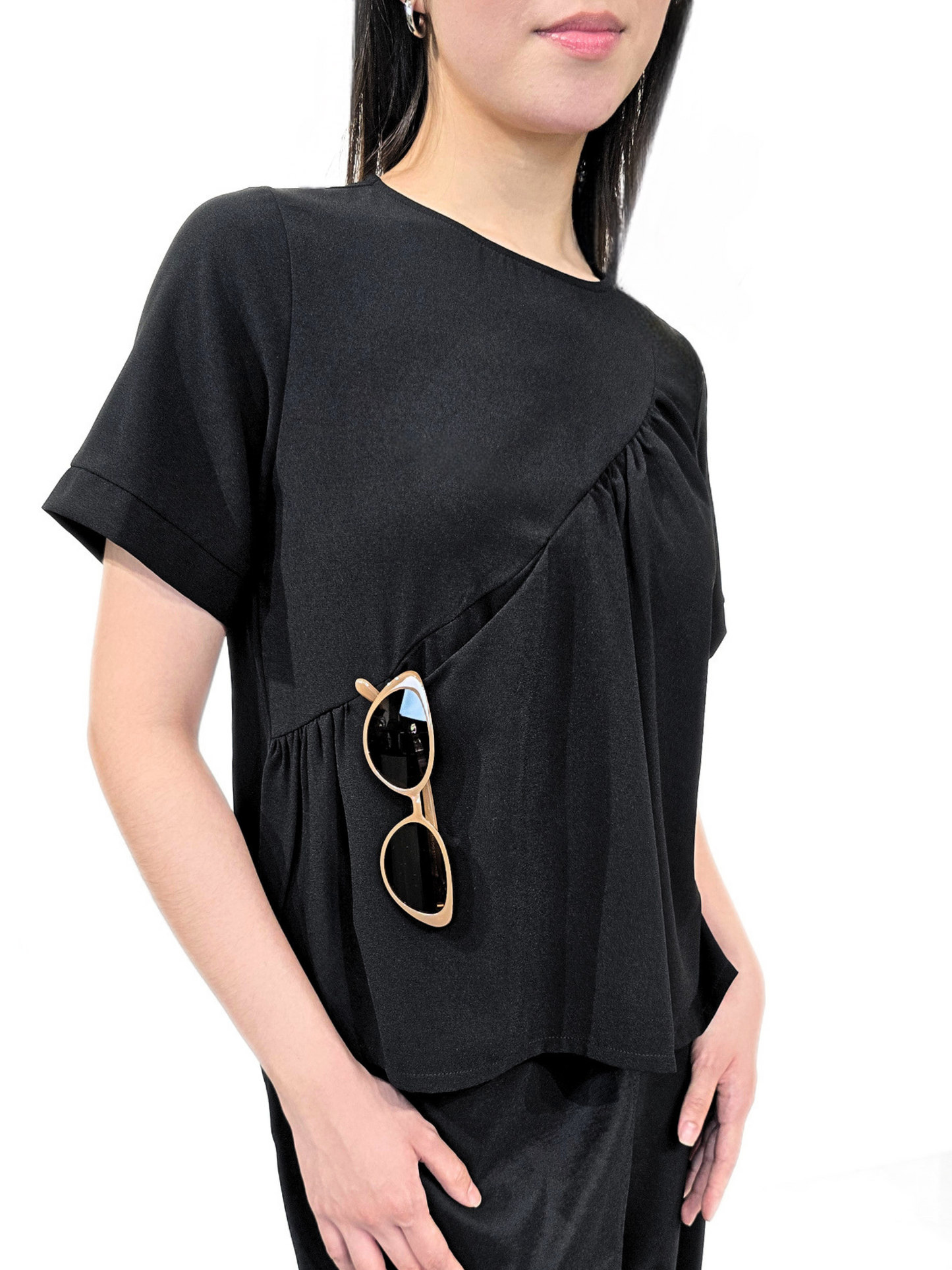Maddie (Plus Size) Pocket Top