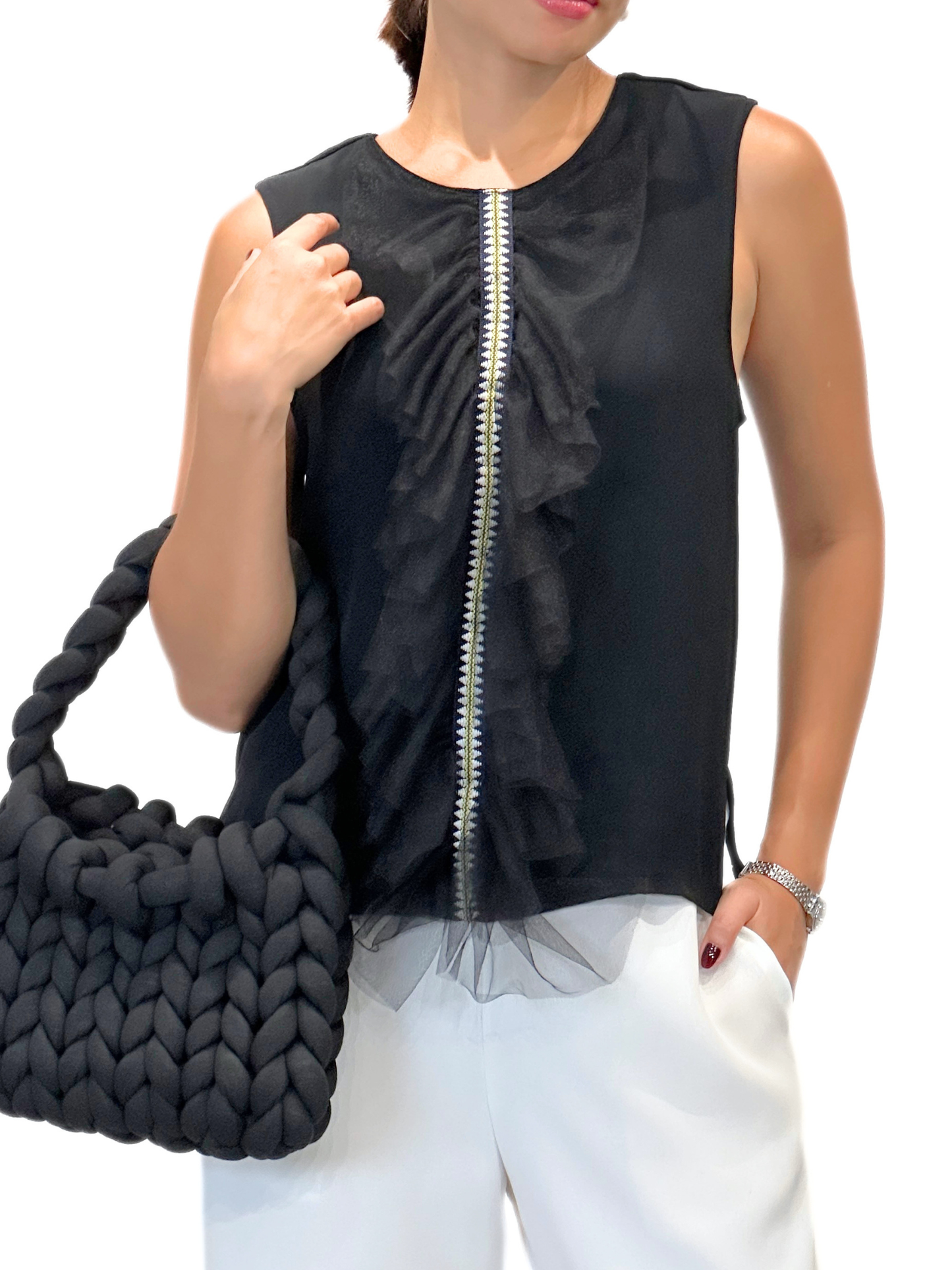 Aurora Ethnic Sleeveless Top