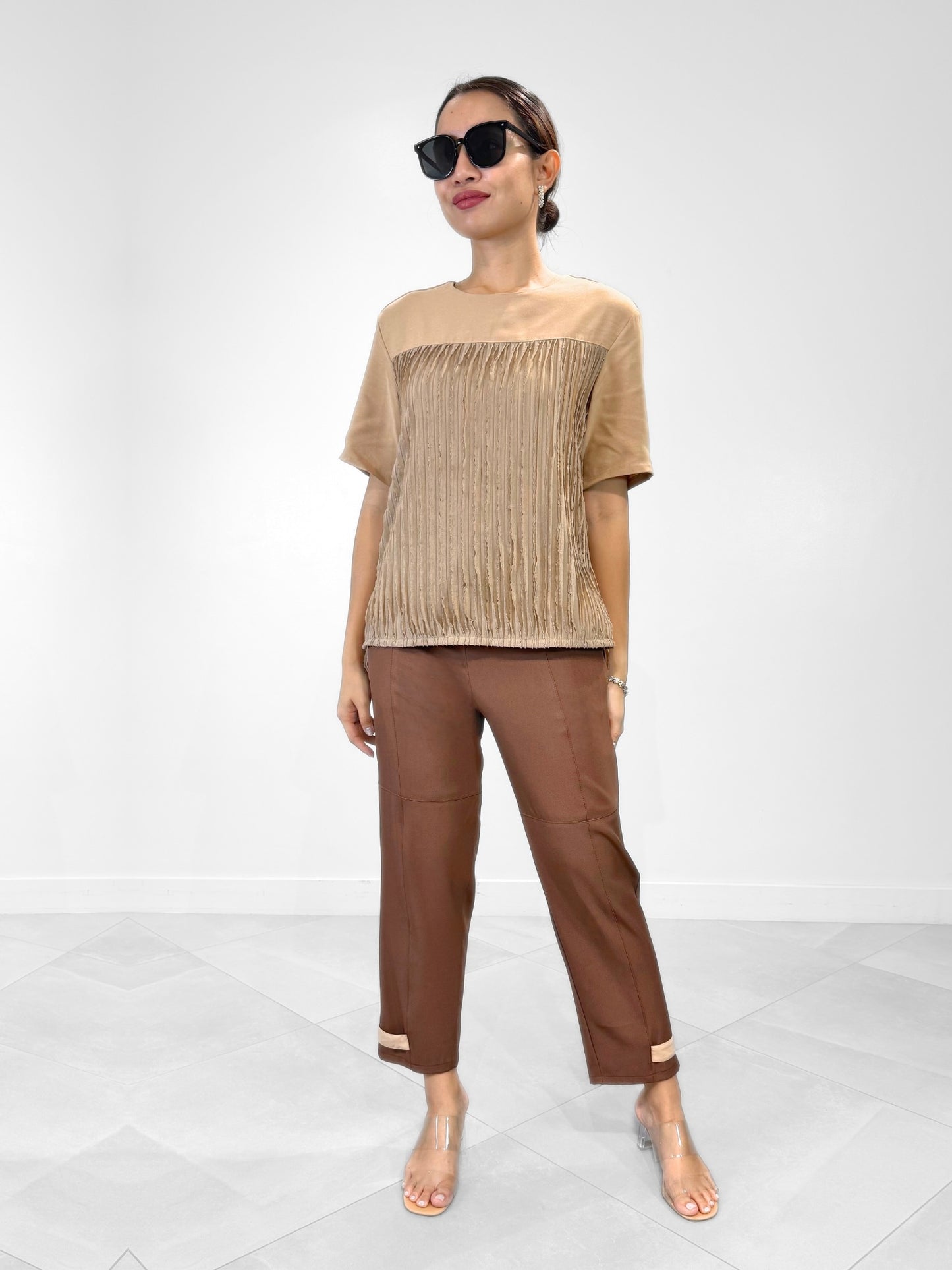 Alodia (Plus Size) Sleeve Top