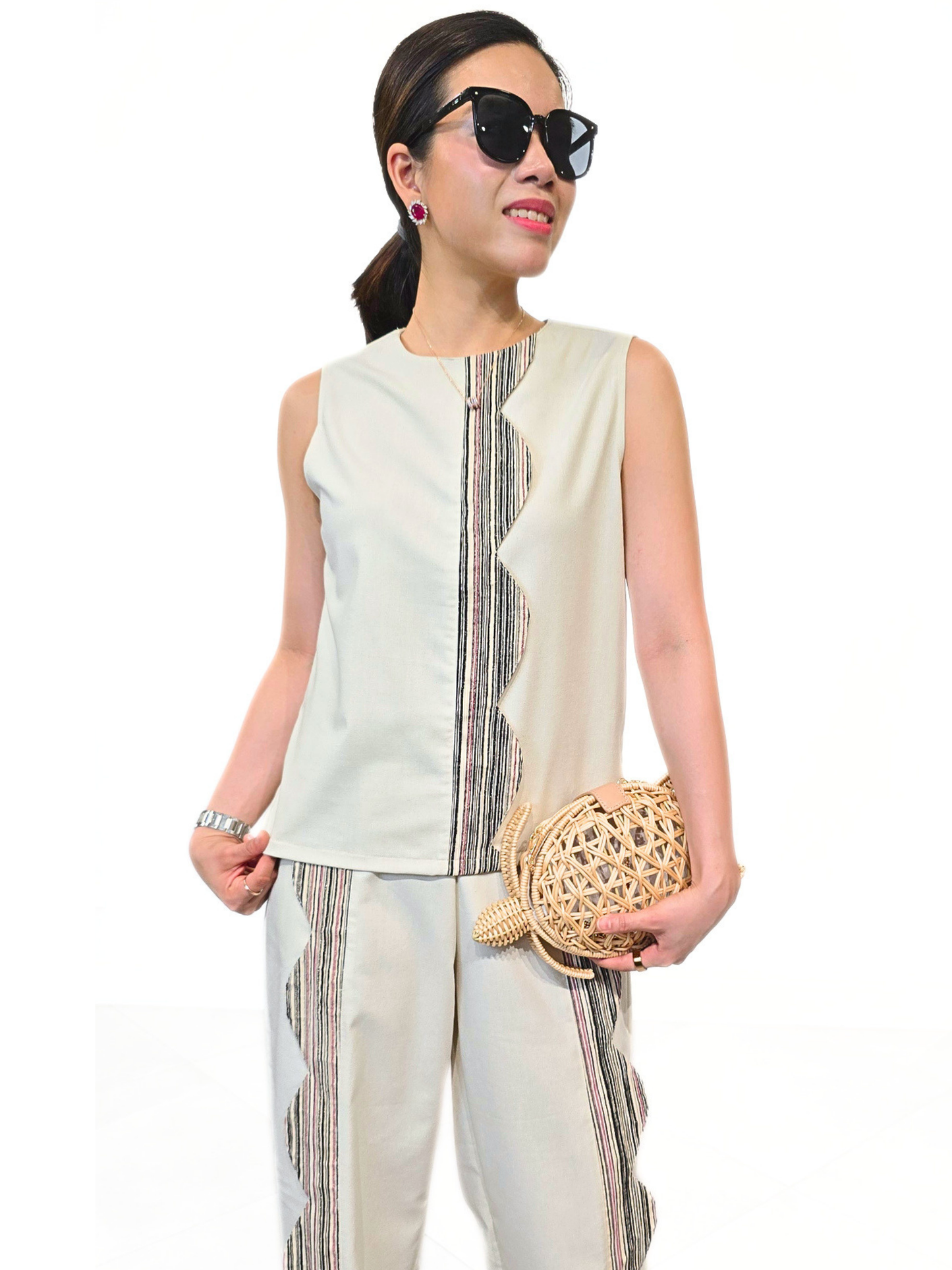 Paloma Ethnic Scallop Co-ords