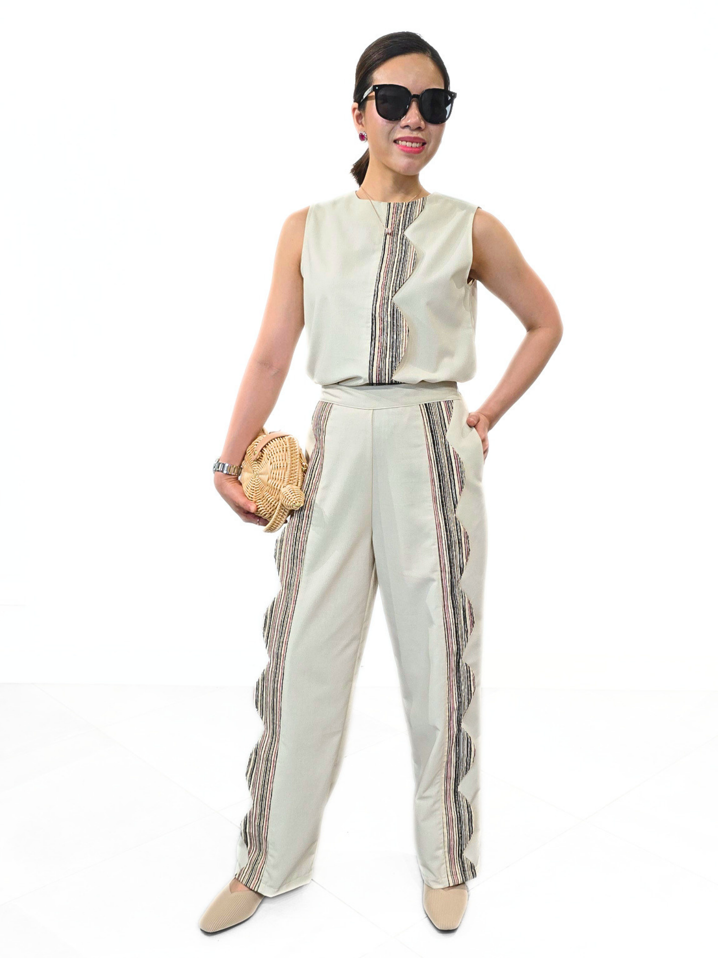 Paloma Ethnic Scallop Co-ords