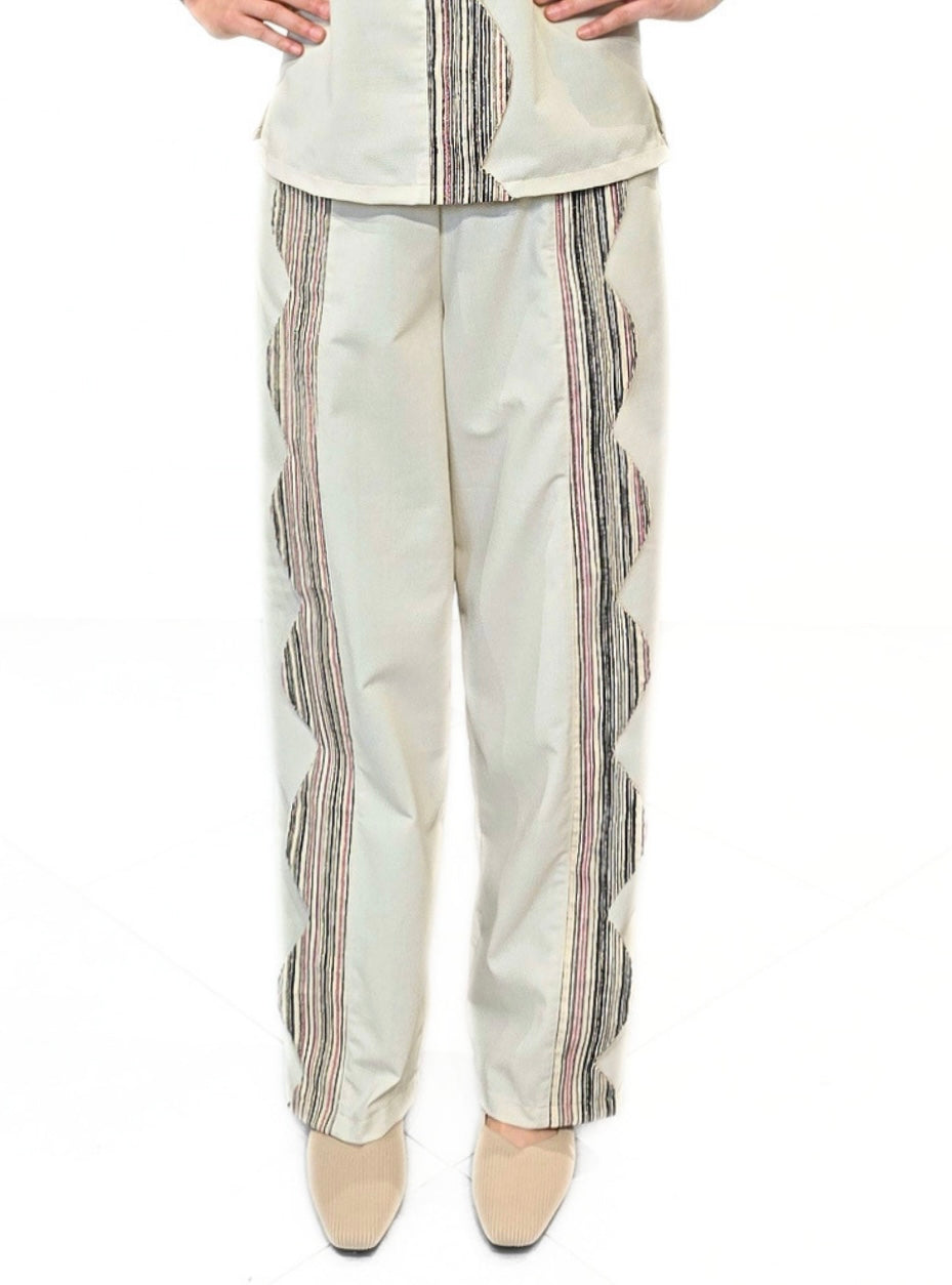 Paloma (Plus Size) Ethnic Scallop Pants